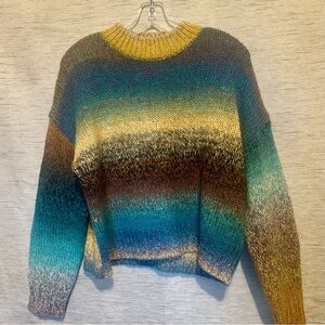 Multicolor Gradient Women's Sweater
